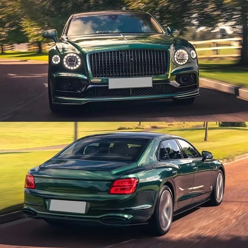 Suitable for Flying Spur W12/V8S Upgrade and Modification with Dry Carbon Fiber Material Surround Body Kit